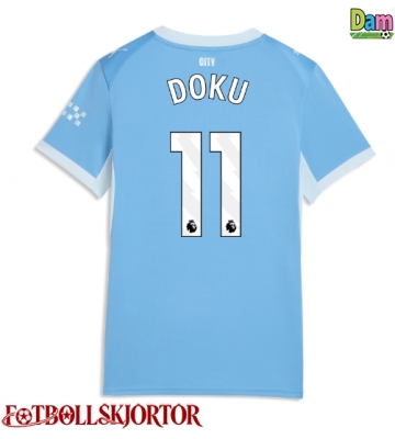 Manchester City Jeremy Doku #11 Hemmatröja Dam 2026-27 Kortärmad